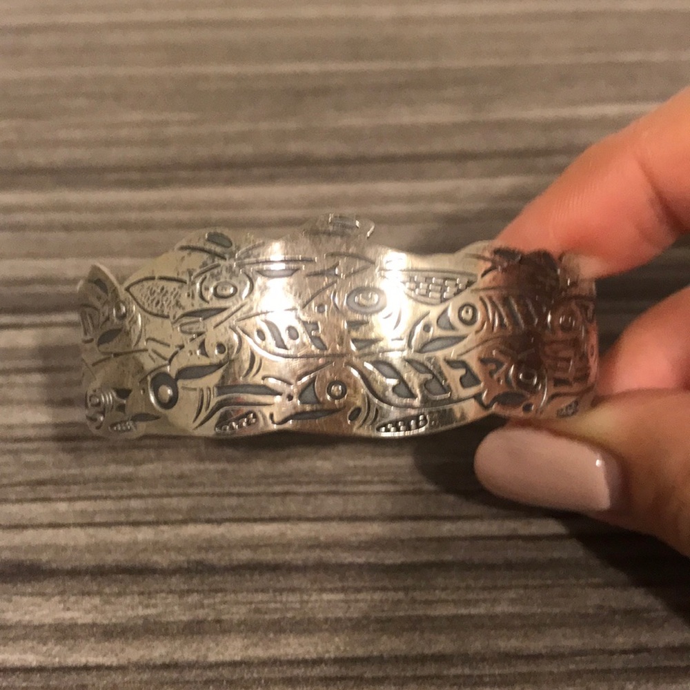 Fay Page silver cuff